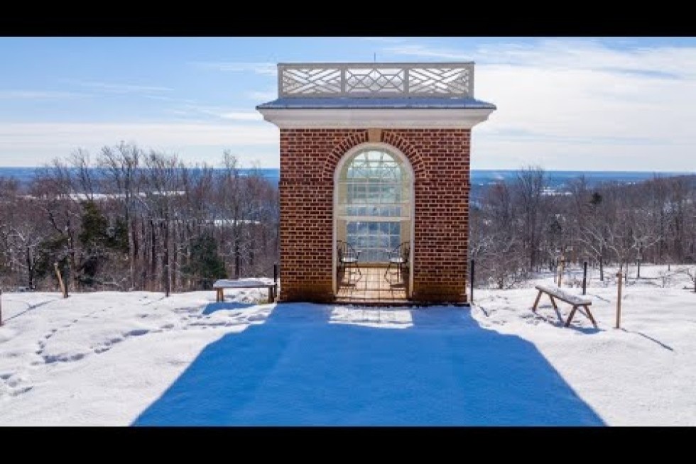 Snow at Monticello Monticello