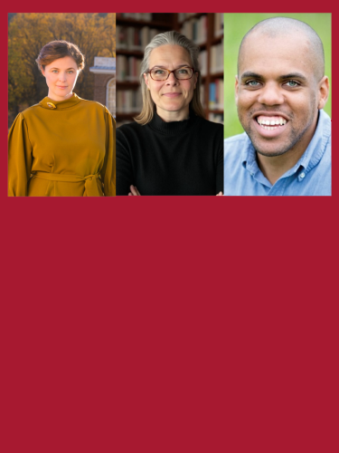 Headshots of Nicole Brown, Sarah Jencks and Justin G. Reid