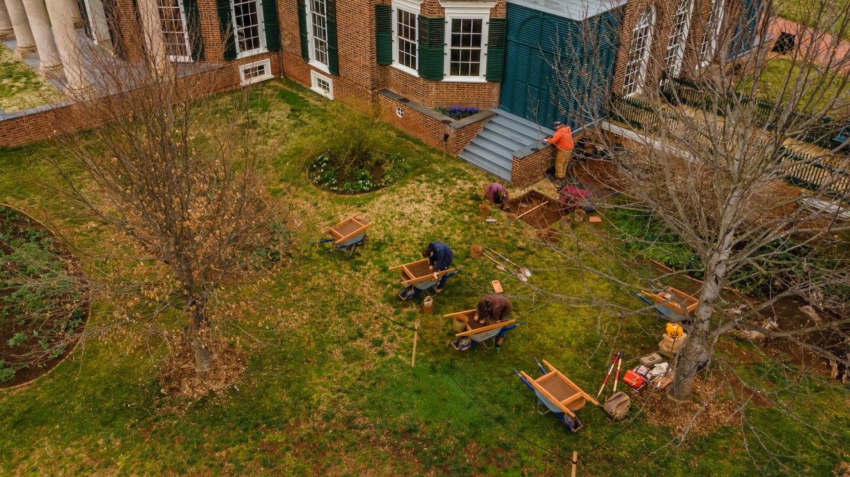 Updates from Archaeology at Monticello Thomas Jefferson's Monticello