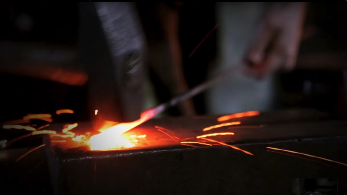 Nailmaking at Monticello Monticello