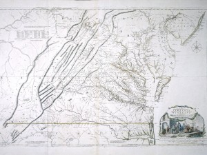 Fry-Jefferson map of Virginia